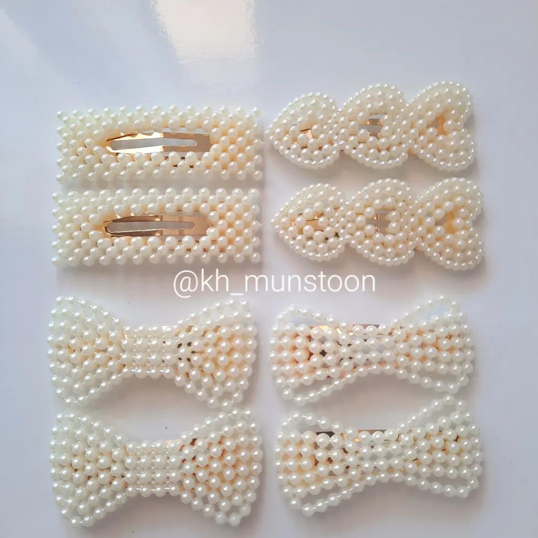 munstoon.0-۲۰۲۳۰۷۲۷-0010 گیره تق تقی مرواریدی - تصویر 1