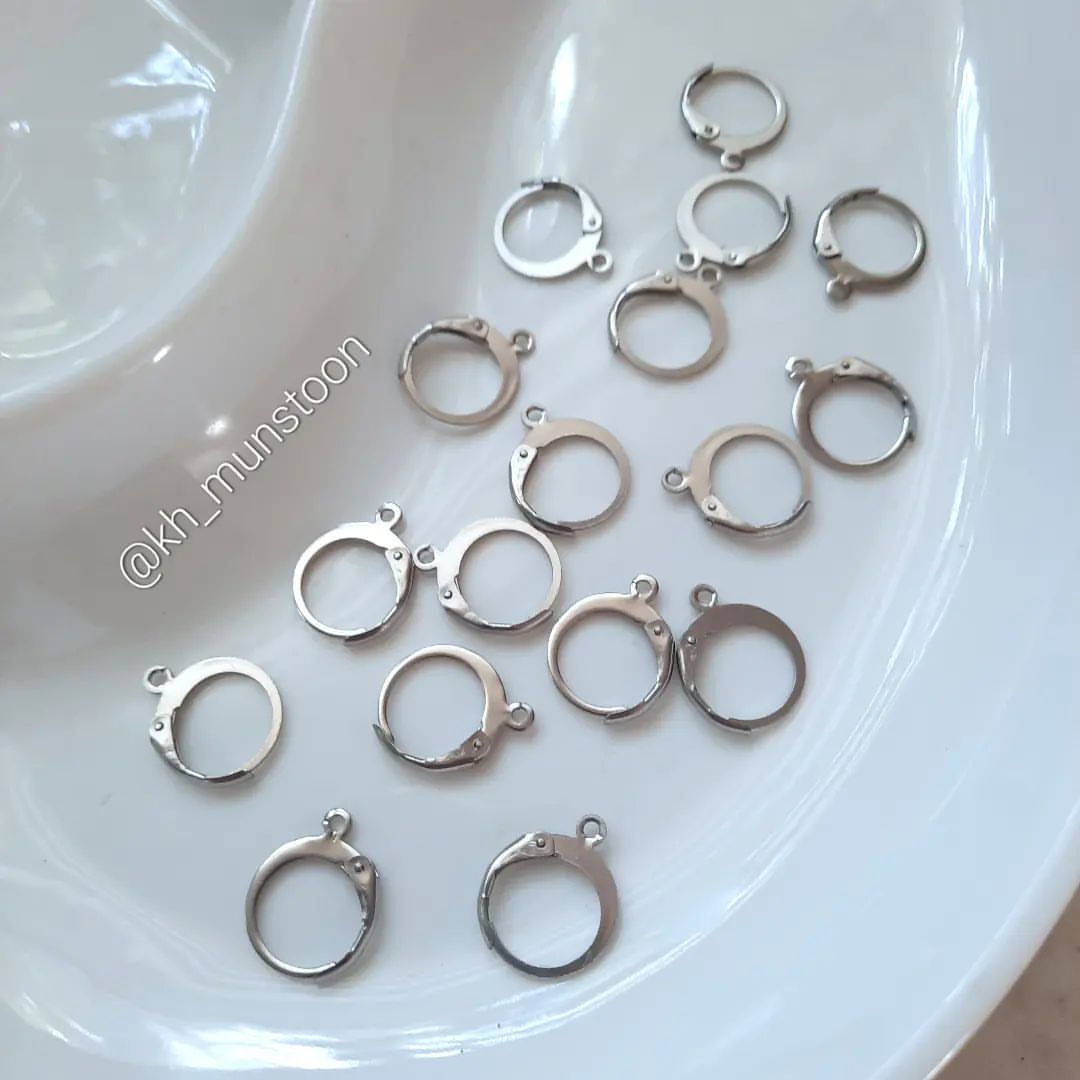 mun.ayko-۲۰۲۳۱۱۰۶-0004 قفل گوشواره استیل - تصویر 1