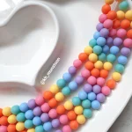 مهره مات پاستلی سایز 10
