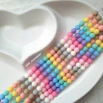 مهره مات پاستلی رنگی
